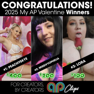 Congrats to the Winners of APClips’ My AP Valentines Contest!